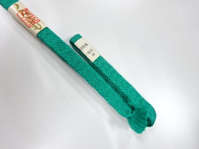  未使用品　正絹　帯留め用　手組三分紐